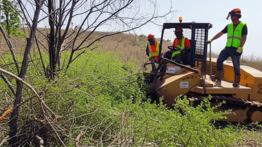 Sand Springs land clearing expertise